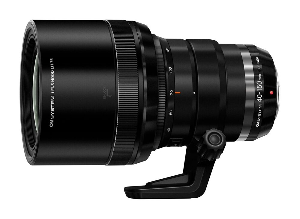 OLYMPUS 40-150MM 1:2.8 PRO BLACK M.ZUIKO DIGITAL (EZ-M4015PRO) LENSE MICRO FT
