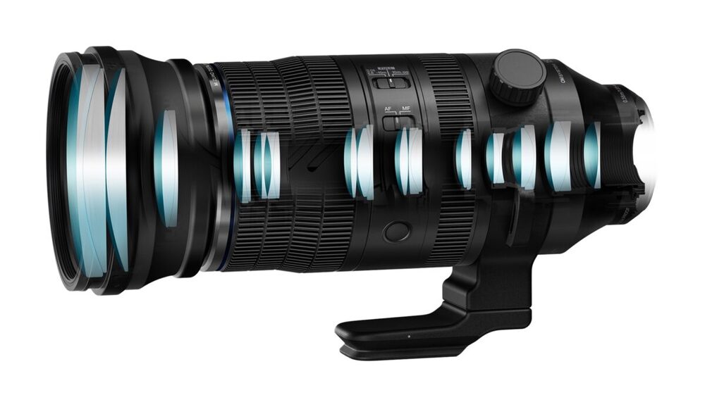 OLYMPUS OM SYSTEM M.ZUIKO DIGITAL ED 150-600MM F5.0-6.3 IS / EZ-M1560 BLACK