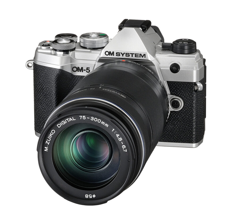 OLYMPUS 75-300MM 1:4.8-6.7 II BLACK M.ZUIKO DIGITAL (EZ-M7530-2) LENSE MICRO FT V315040BW000