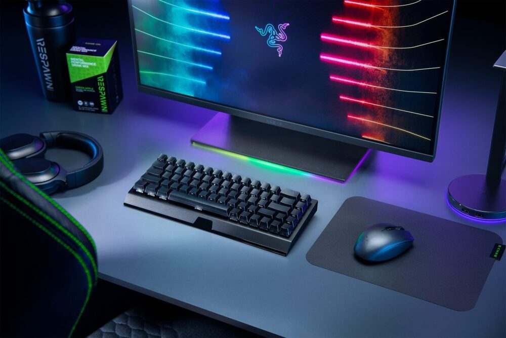 RAZER PHANTOM PUDDING BLACK KEYCAPS UPGRADE SET