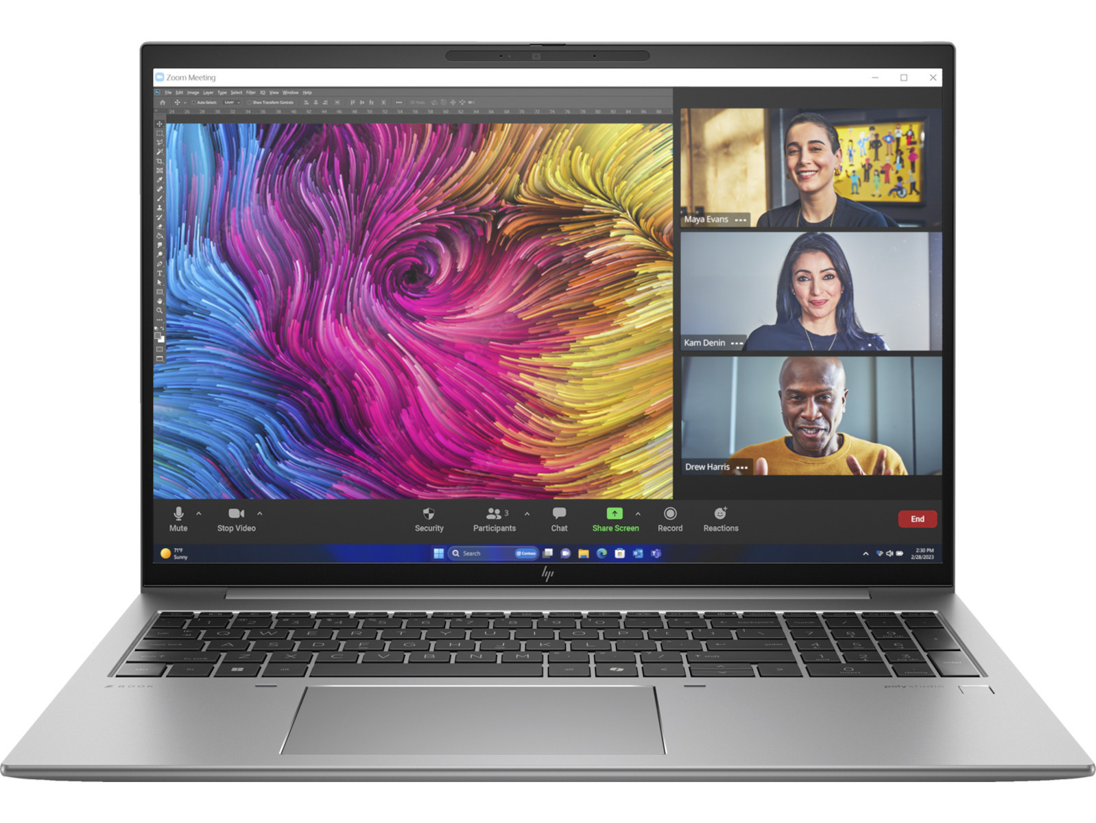 HP ZBOOK FIREFLY 16 G11 U7-165H 16 32GB/1T 98N08ET