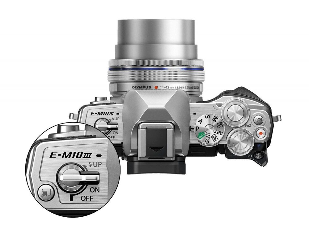 OLYMPUS 14-42MM 1:3.5-5.6 EZ SILVER M.ZUIKO DIGITAL (EZ-M1442EZ) LENSE MICRO FT