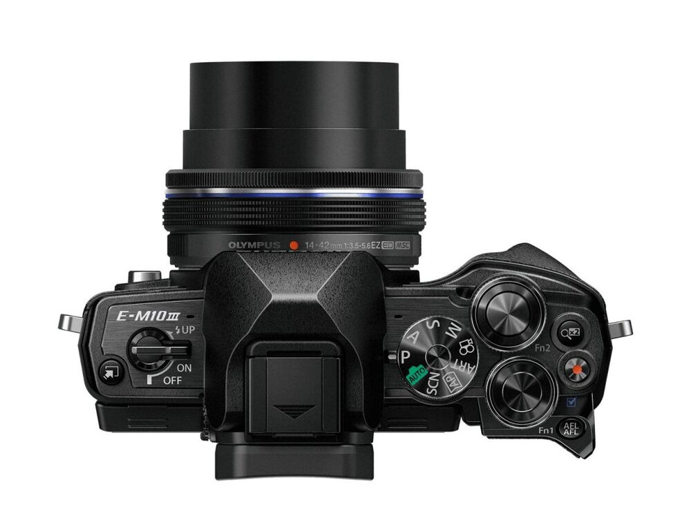 OLYMPUS 14-42MM 1:3.5-5.6 EZ BLACK M.ZUIKO DIGITAL (EZ-M1442EZ) LENSE MICRO FT