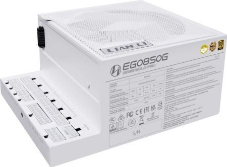LIAN LI EDGE 850W WHITE 80+ GOLD, FULLY MODULAR ATX PSU