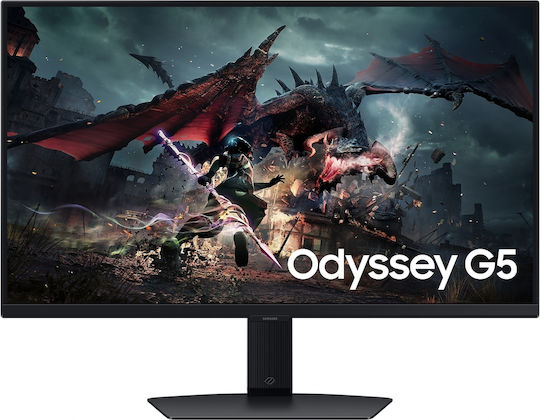 SAMSUNG LS27DG502EUXEN ODYSSEY G5 180HZ ERGONOMIC GAMING MONITOR 27" (SAMLS27DG502EUXEN)