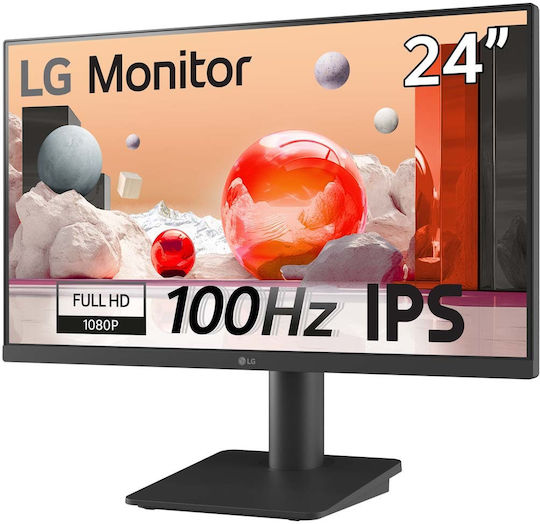 MONITOR LG 24MS550 23.8'' FHD IPS 100HZ 5MS, HDMI, AUDIO, 3Y - 24MS550-B