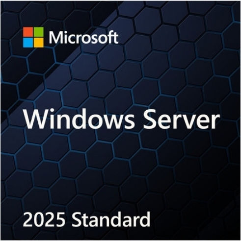 MICROSOFT WINDOWS SERVER STANDARD 2025 64BIT 16 CORE ENGLISH  DSP