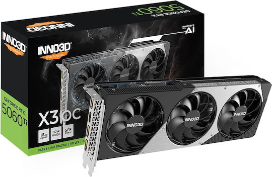 INNO3D GEFORCE RTX 5060 TI 16GB GDDR6 – TWIN X3 OC