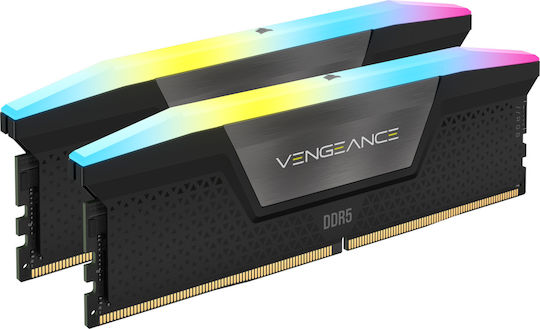CORSAIR VENGEANCE 96GB DDR5 RAM ΜΕ 2 MODULES (2X48GB) ΚΑΙ ΤΑΧΎΤΗΤΑ 5600 ΓΙΑ DESKTOP