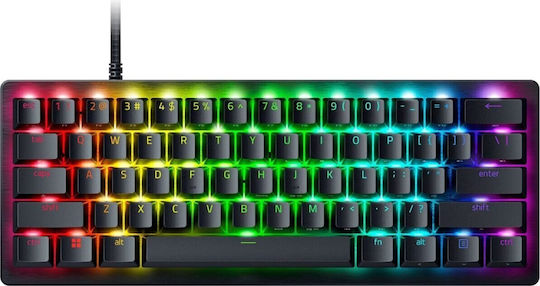 RAZER HUNTSMAN V3 PRO MINI WHITE ANALOG -  60% OPTICAL GAMING KEYBOARD - RAPID TRIGGER - US LAYOUT