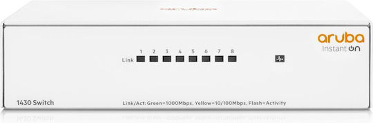 HPE ARUBA INSTANT ON 1430 8G SWITCH (R8R45A)