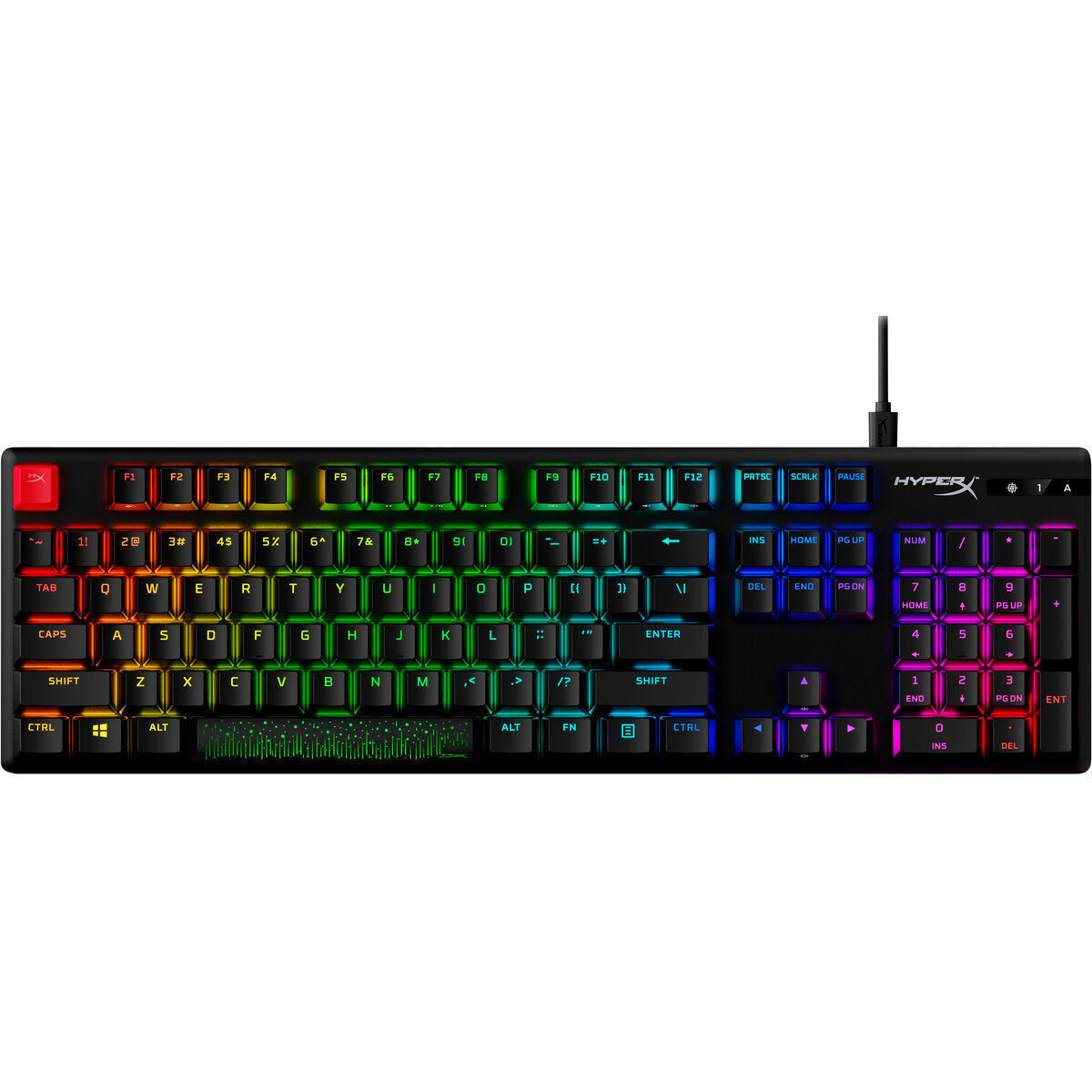 HYPERX  MECHANICAL ALLOY ORIG PBT RED 639N3AA