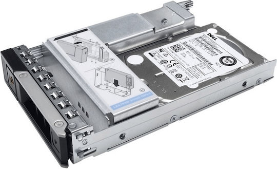 DELL HDD - 600GB 10K RPM SAS 12GBPS 512N 2.5'' WITH 3.5'' HYB CARR HOT-PLUG FOR T350/T550/R350/R450/R550/R750XS