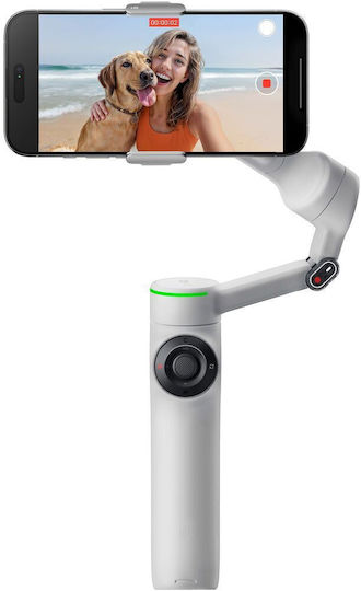 INSTA360 FLOW 2 STANDARD BUNDLE GRAY - A.I. POWERED GIMBAL STABILZER FOR SMARTPHONE USB-C