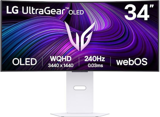 LG MONITOR 34GX90SA-W UHD CURVED OLED