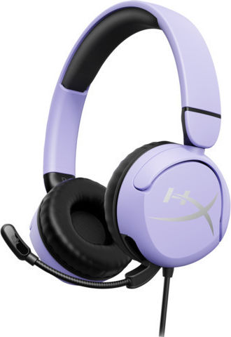 HYPERX CLOUD MINI ON EAR WIRED GAMING HEADSET LAVENDER - 7G8F5AA