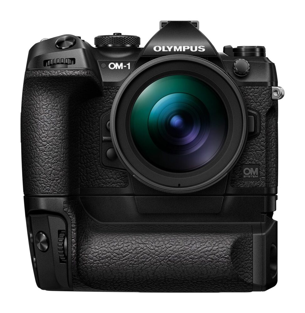 OLYMPUS HLD-10 POWER BATTERY HOLDER GRIP FOR OM-1 (BLX-1 BATTERY).