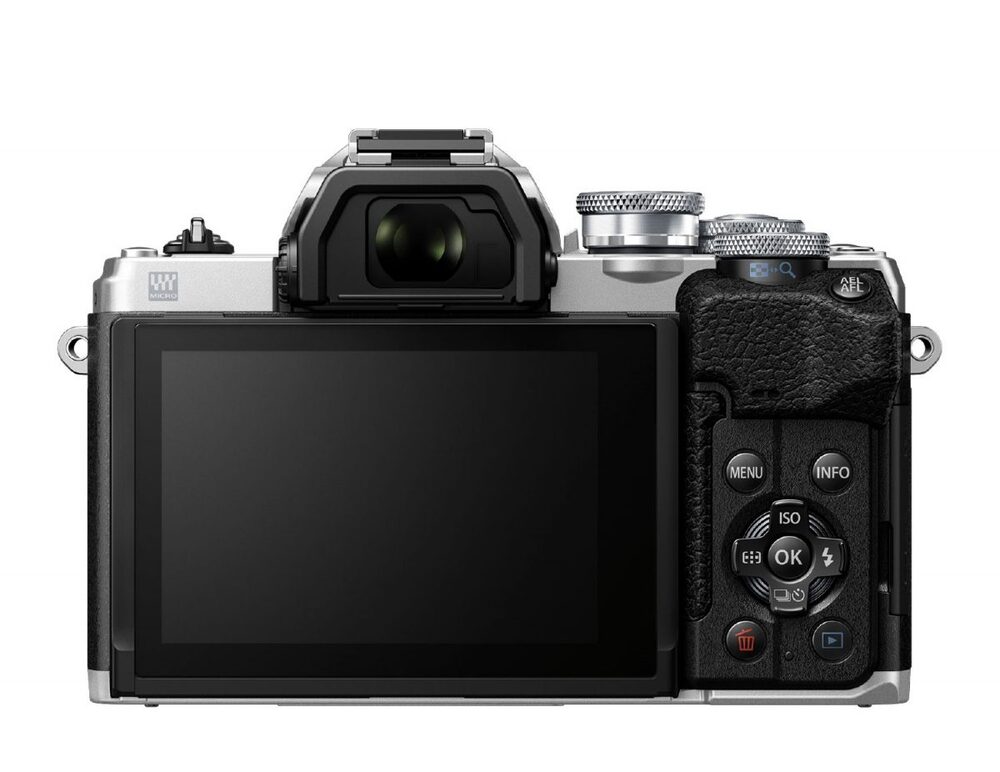 OLYMPUS E-M10 IV CAMERA 1442 EZ PANCAKE KIT SLV/SLV,  M.ZUIKO DIGITAL ED 14-42MM F3.5-5.6 EZ SILVER
