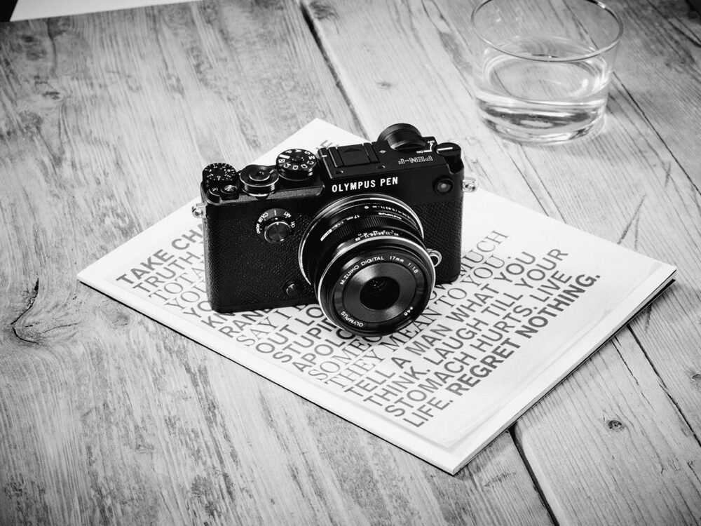 OLYMPUS 17MM 1:1.8 BLACK M.ZUIKO DIGITAL (EW-M1718) LENSE MICRO FT