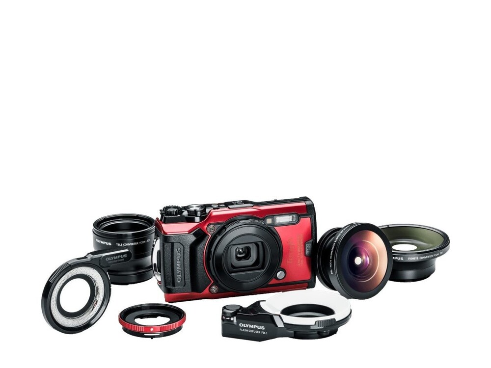 OLYMPUS FCON-T02 FISH EYE CONVERTER FOR TG-1/2/3/4/5/6