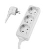 POWERTECH ΠΟΛΎΠΡΙΖΟ PT-868, 3X SCHUKO, 16A, 1.5M, ΛΕΥΚΌ