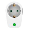 POWERTECH ΑΝΤΆΠΤΟΡΑΣ ΡΕΎΜΑΤΟΣ PT-996, 1 ΘΈΣΗ SCHUKO, 16A, 3680W, ΛΕΥΚΌΣ
