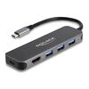 DELOCK USB-C DOCKING STATION 64171, 3X USB, HDMI 4K, USB-C PD 85W, ΓΚΡΙ
