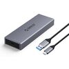ORICO ΘΉΚΗ ΓΙΑ Μ.2 SSD CM2C3-GY-BP, 6GBPS, ΈΩΣ 4TB, ΓΚΡΙ