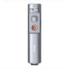BASEUS PRESENTER ΜΕ ΠΟΡΤΟΚΑΛΊ LASER ΚΑΙ ΠΛΉΚΤΡΑ SLIDESHOW ΣΕ ΑΣΗΜΊ ΧΡΏΜΑ (WKCD000013) (BASWKCD000013)