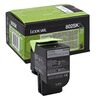 TONER LEXMARK 80C2SK0 BLACK (80C2SK0) (LEX80C2SK0)