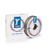 REAL PLA SATIN 3D PRINTER FILAMENT - SATIN SILVER - SPOOL OF 0.05KG - 1.75MM (REALPLASATINSILVER500MM175)