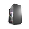 SHARKOON PURE STEEL RGB BLACK PC CASE (PURESTEELRGBBK) (SHRPURESTEELRGBBK)
