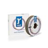 REAL PLA MATTE 3D PRINTER FILAMENT - ANTIQUE SILVER - SPOOL OF 0.5KG - 1.75MM (REALPLAMATTESILV500MM175)
