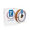 REAL PLA SPARKLE 3D PRINTER FILAMENT - SPARKLE QUARTZ ORANGE - SPOOL OF 0.5KG - 1.75MM (REALPLASPRKORANGE500MM175)