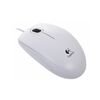 LOGITECH B100 OPTICAL MOUSE (WHITE) (910-003360)