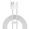 BASEUS DYNAMIC BRAIDED USB TO LIGHTNING CABLE ΛΕΥΚΌ 2M  (CALD000502) (BASCALD000502)