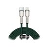 BASEUS CAFULE METAL BRAIDED USB-C TO LIGHTNING CABLE 20W ΠΡΆΣΙΝΟ 2M  (CATLJK-B06) (BASCATLJK-B06)