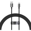 BASEUS SUPERIOR USB 2.0 CABLE USB-C MALE - USB-A MALE 100W BLACK 1.5M (P10320102114-01) (BASP10320102114-01)