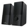 POWERTECH ΗΧΕΊΑ PREMIUM SOUND PT-847, 2X 3W, 3.5MM, ΜΑΎΡΑ