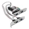 DELOCK ΚΆΡΤΑ ΕΠΈΚΤΑΣΗΣ PCIE ΣΕ 4X RS-232 90410, 115.2KBPS