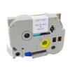 MEDIARANGE PLASTIC TAPE CASSETTE FOR LABEL PRINTERS USING BROTHER TZ-253/TZE-253 24MM 8M LAMINATED BLUE ON WHITE (MRBTZ253)