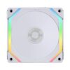 LIAN LI UNI FAN SL 120 V2 REVERSE BLADE SL120V2 WHITE - ARGB PWM CASE FAN (1PCS) NO CONTROLLER