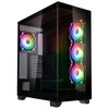 KOLINK UNITY ARENA ARGB MIDI TOWER SHOWCASE - BLACK E-ATX 420MM CLEARANCE WITH 4 ARGB FANS