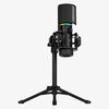 STREAMPLIFY MIC RGB MICROPHONE, USB-A, BLACK - INCL. TRIPOD
