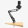 STREAMPLIFY MIC RGB MICROPHONE, USB-A, BLACK - INCL. MICROPHONE ARM