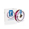 REAL PLA SATIN 3D PRINTER FILAMENT - SATIN SCARLET - SPOOL OF 0.5KG - 1.75MM (REALPLASATINSCARLET500MM175)