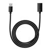BASEUS USB 3.0 EXTENSION CABLE MALE TO FEMALE, AIRJOY SERIES, 0.5M (BLACK) (B00631103111-01) (BASB00631103111-01)
