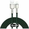 BASEUS USB CABLE FOR LIGHTNING CAFULE, 2.4A, 2M GREEN (CALJK-B06) (BASCALJK-B06)