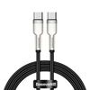 BASEUS CABLE USB-C TO USB-C CAFULE, 100W, 1M BLACK (CATJK-C01) (BASCATJK-C01)