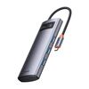 BASEUS HUB 4IN1 METAL GLEAM SERIES, USB-C TO 4X USB 3.0 (WKWG070013) (BASWKWG070013)